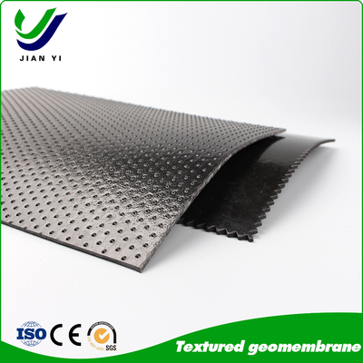 ποιότητας  Easy Construction Laying Textured and anti-slip  Geomembrane 1.0mm-2.5mm for Slop application εργοστάσιο
