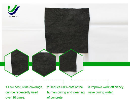 Προσαρμοσμένο Geo Drainage Fabric 100gsm για προεκτεταμένη στερεοποίηση σκυροδέματος