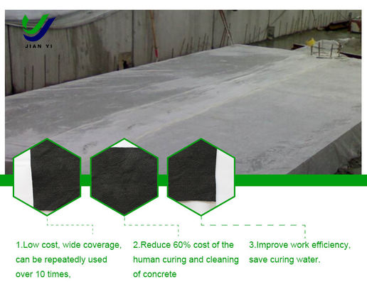 Προσαρμοσμένο Geo Drainage Fabric 100gsm για προεκτεταμένη στερεοποίηση σκυροδέματος