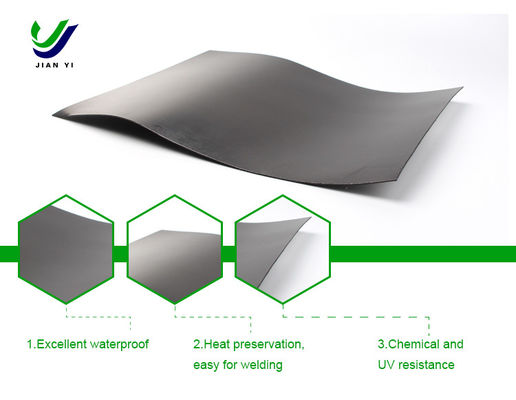 Αδιαπέραστη γεωμεμβράνη HDPE για Χώρους Υγειονομικής Ταφής Απορριμμάτων και Λυμάτων