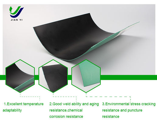Γεωμεμβράνη HDPE για δεξαμενές και τεχνητές λίμνες