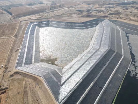 Εξαιρετική χημική αντοχή HDPE γεωμεμβράνη για αποτελεσματικό έλεγχο διαρροών σε εφαρμογές μηχανικής περιβάλλοντος