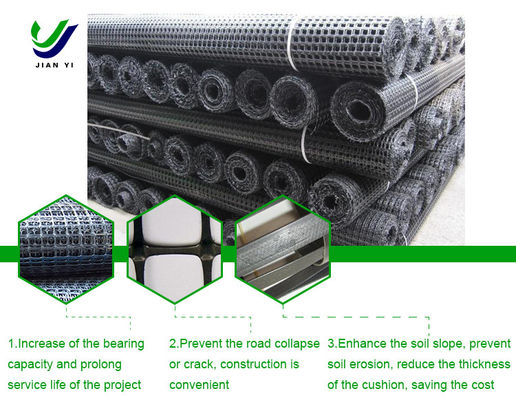 PP Biaxial Geogrid: Λύση υψηλής απόδοσης για την ενίσχυση του εδάφους