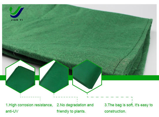 Περιβαλλοντικά φιλικό ύφασμα μη υφασμένο GeoTextile σακίδιο επαναχρησιμοποιήσιμο και ανθεκτικό για προστασία από κλίση