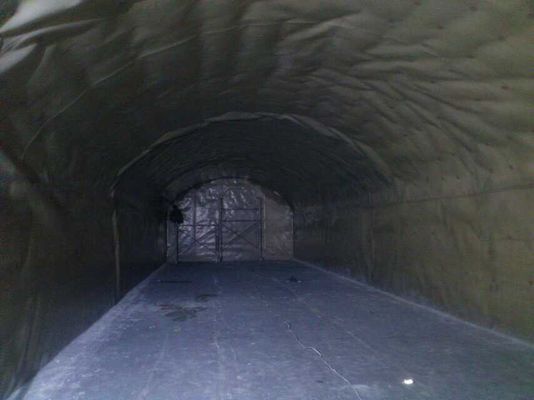 Γεωμεμβράνη HDPE υψηλής πυκνότητας από πολυαιθυλένιο για το έργο κατά της διαρροής στις σήραγγες
