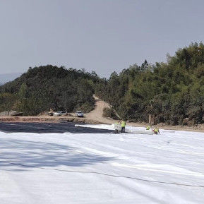 Χρήση διαχωρισμού Γεωτεξτύλιο μη υφασμένου με μακρά νήματα πλάτος 1m-6m για εφαρμογές χωματερή εξόρυξης