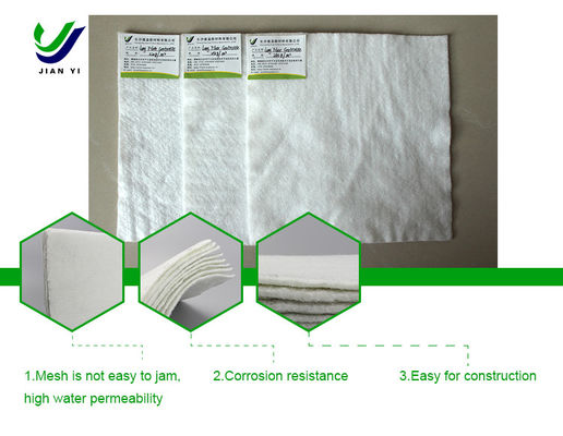 Ελαφρύ, ανθεκτικό στην υπεριώδη ακτινοβολία, ανθεκτικό στη διάτρηση γεωύφασμα από πολυπροπυλένιο για προσωρινή κατασκευή σε ορυχεία